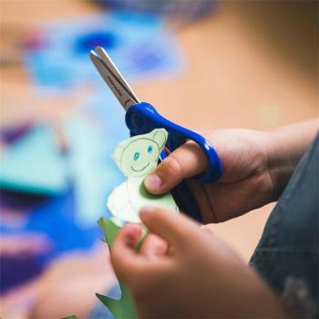 Fiskars Kinderschere 13cm blau 6+